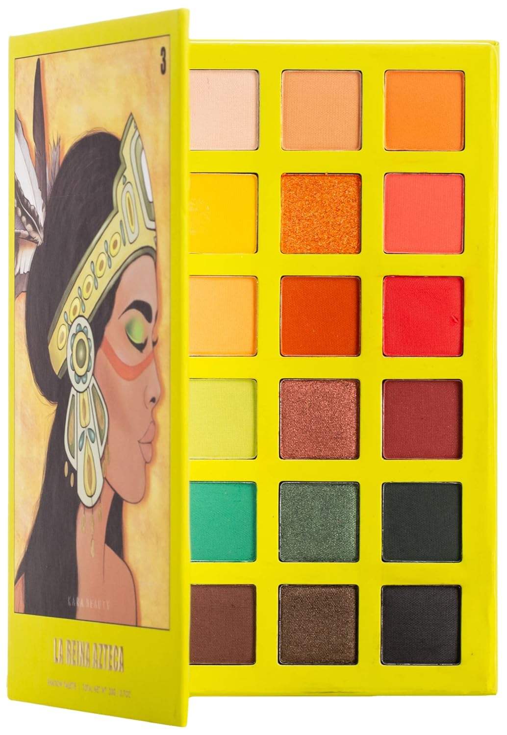 KARA BEAUTY La Reina Azteca Shadow Palette ES77