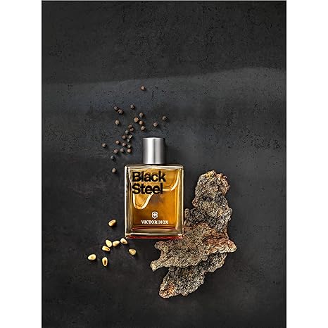 Black Steel by Swiss Army for Men - 3.4 oz EDT Spray