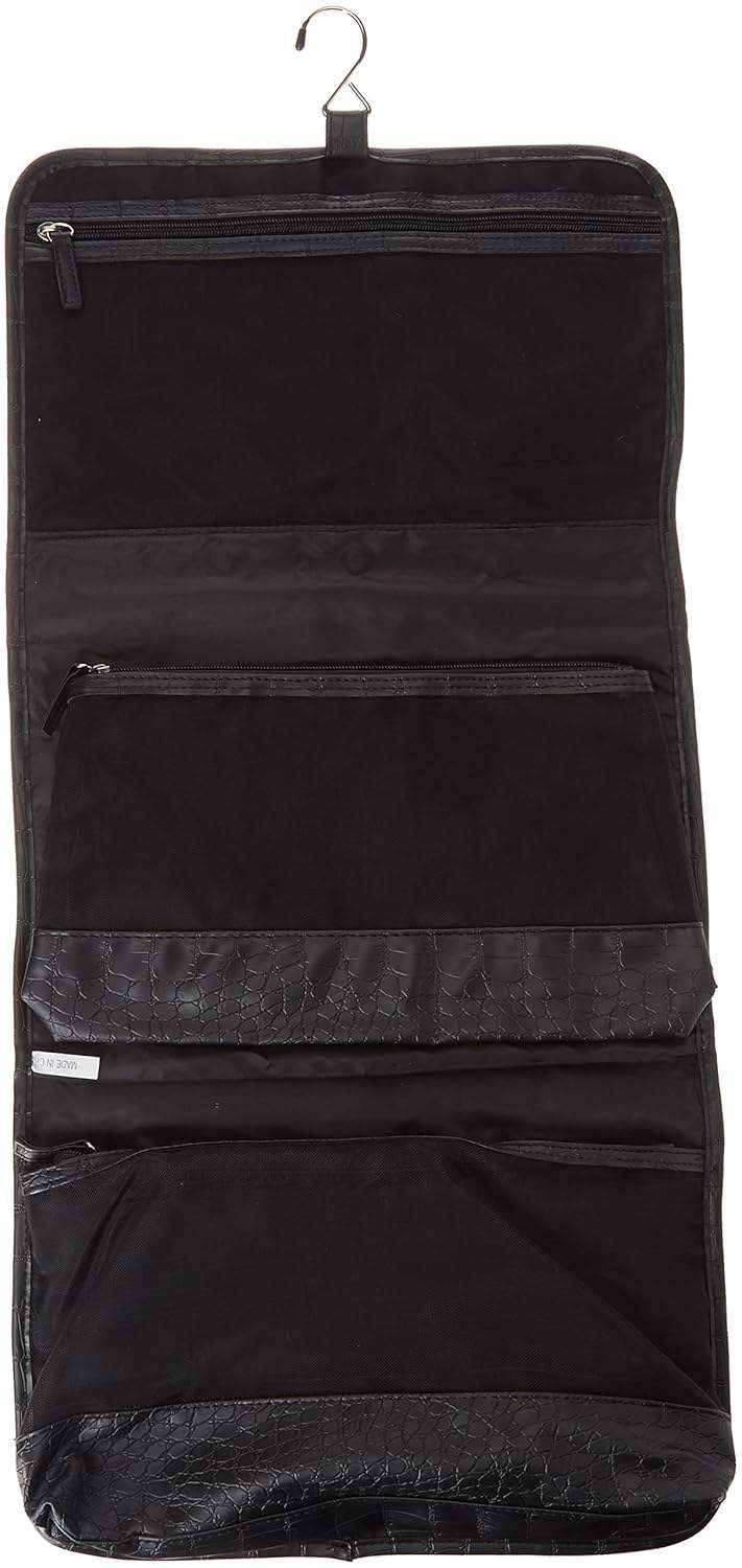 NYX Black Croc Travel Bag