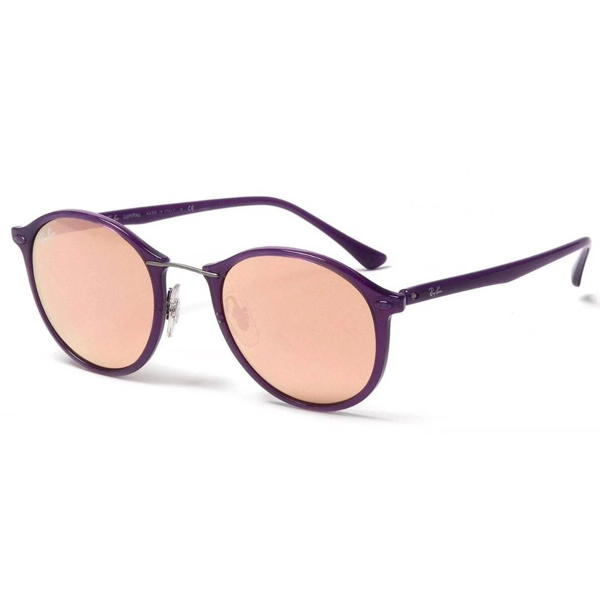Ray Ban RB 4242 6034-2Y LightRay - Violet-Copper by Ray Ban for Women - 49-21-140 mm Sunglasses