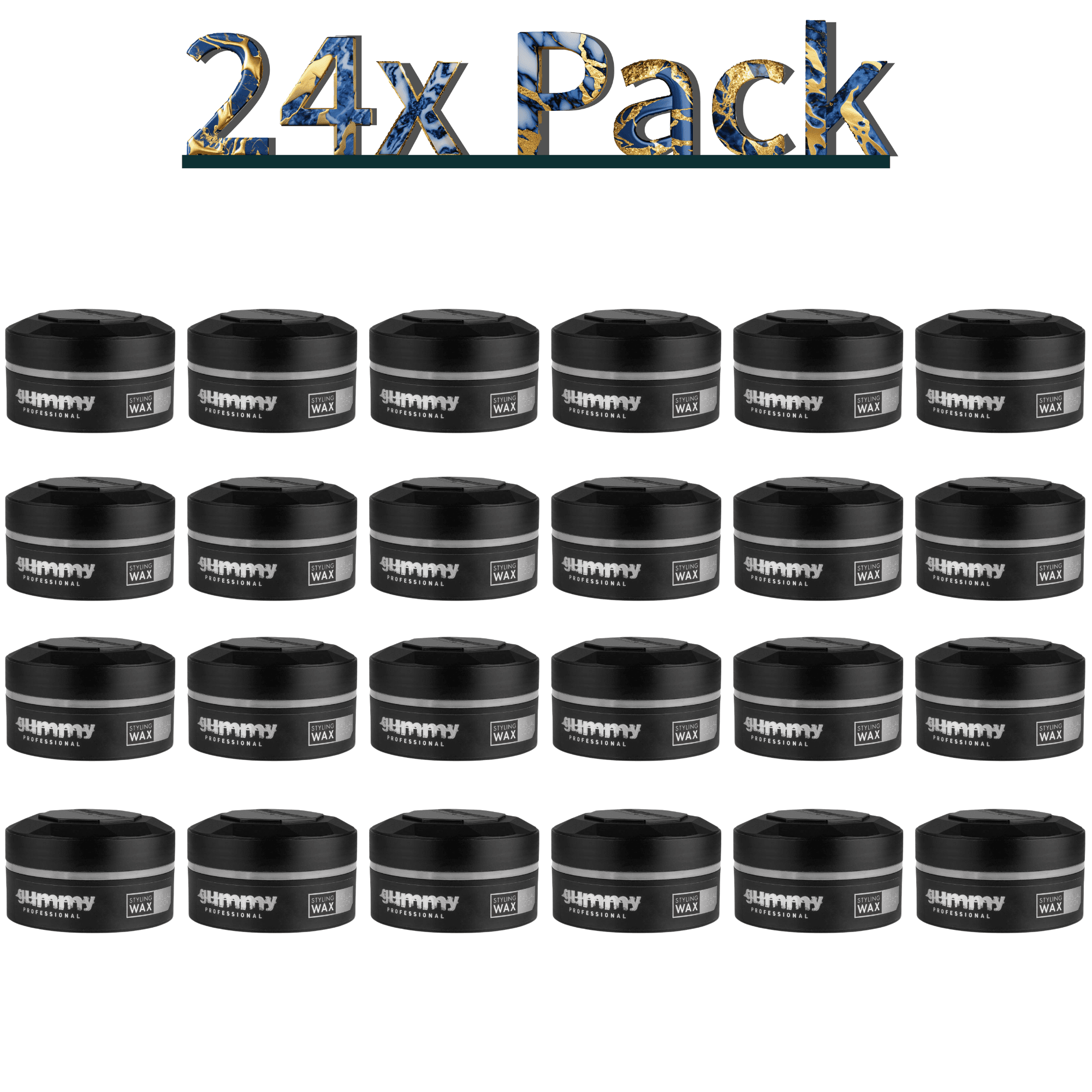 Gummy Hair Styling Wax Casual Look 5 Oz Multipack
