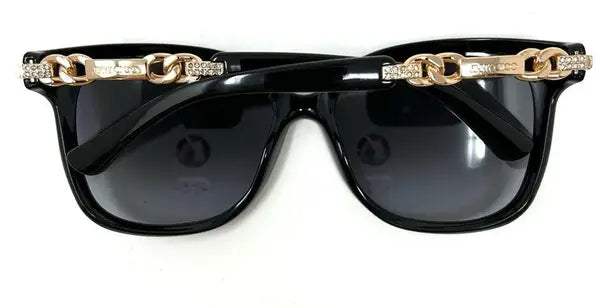 Jimmy Choo BELLA-S BMBHD - Shiny Black by Jimmy Choo for Women - 56-16-135 mm Sunglasses