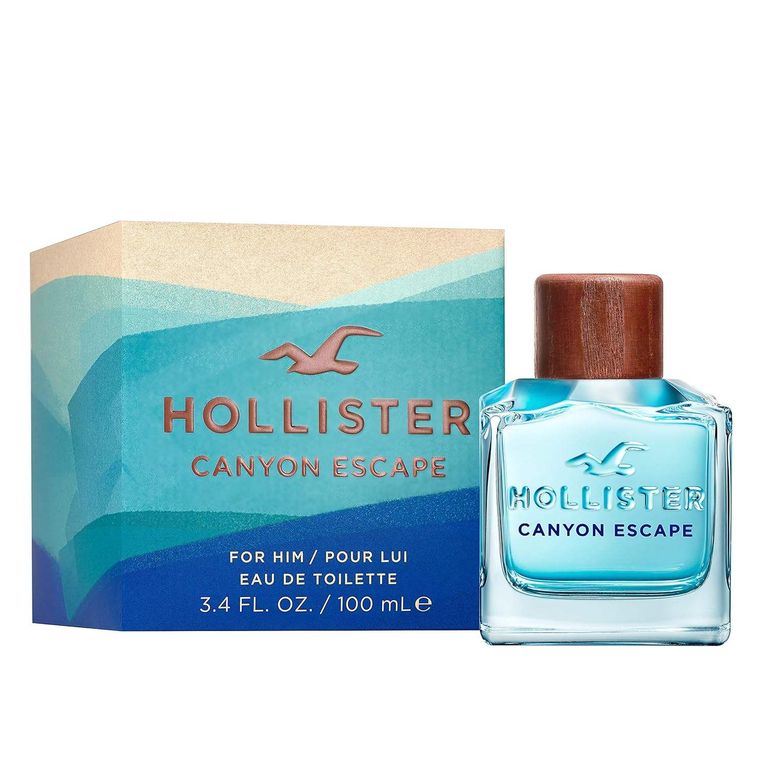 Canyon Escape by Hollister for Men - 3.4 oz EDT Spray