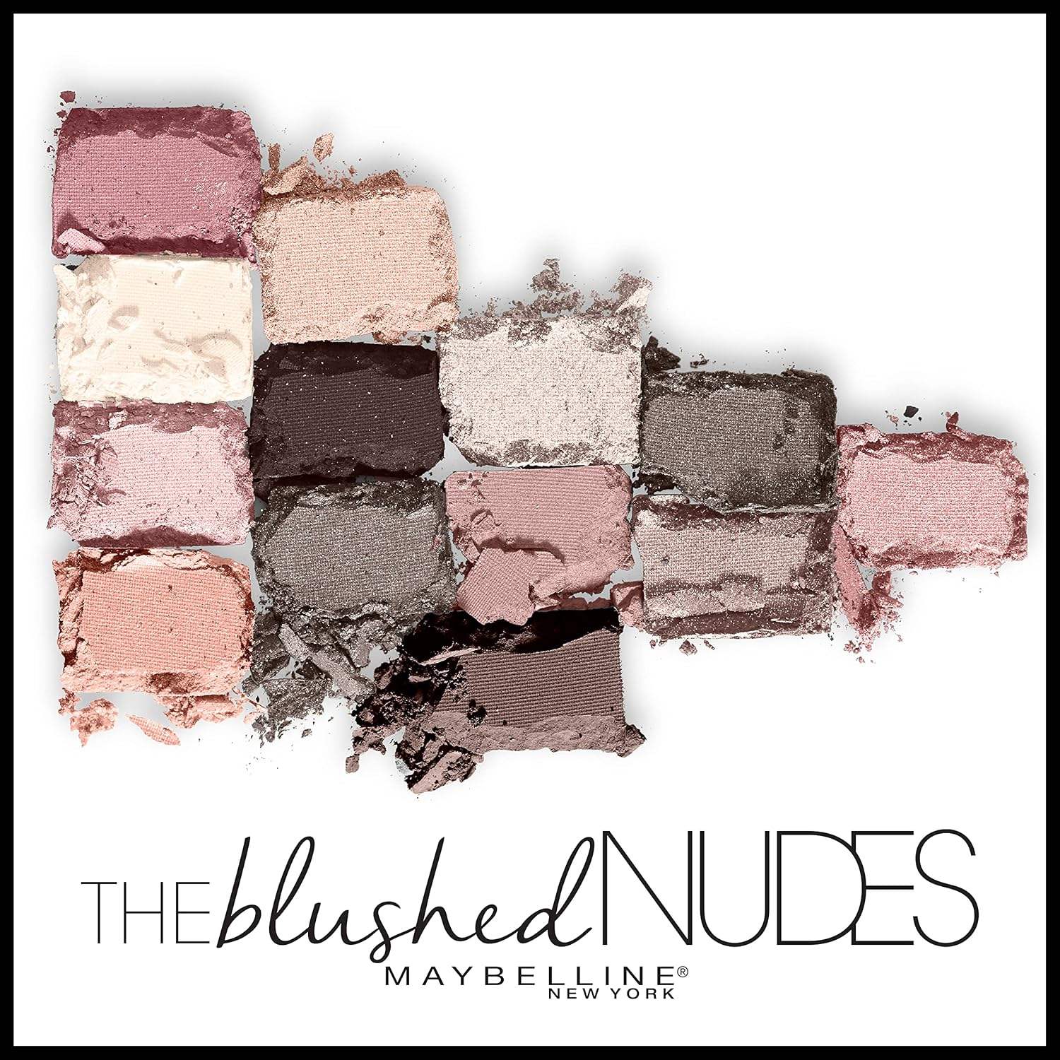 MAYBELLINE The Blushed Nudes Palette in Nude - 12 Shades