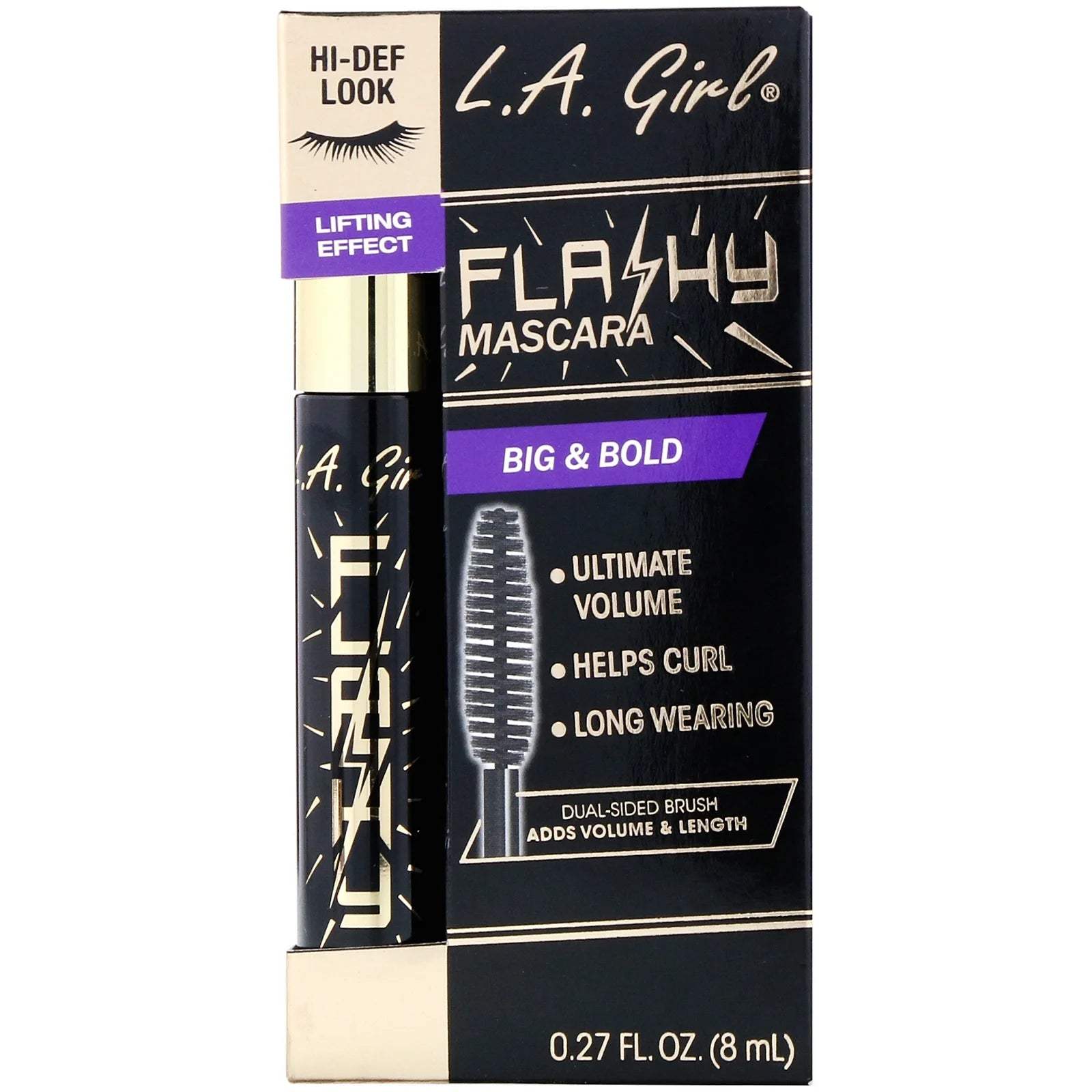 L.A. GIRL Flashy Mascara - Jet Black