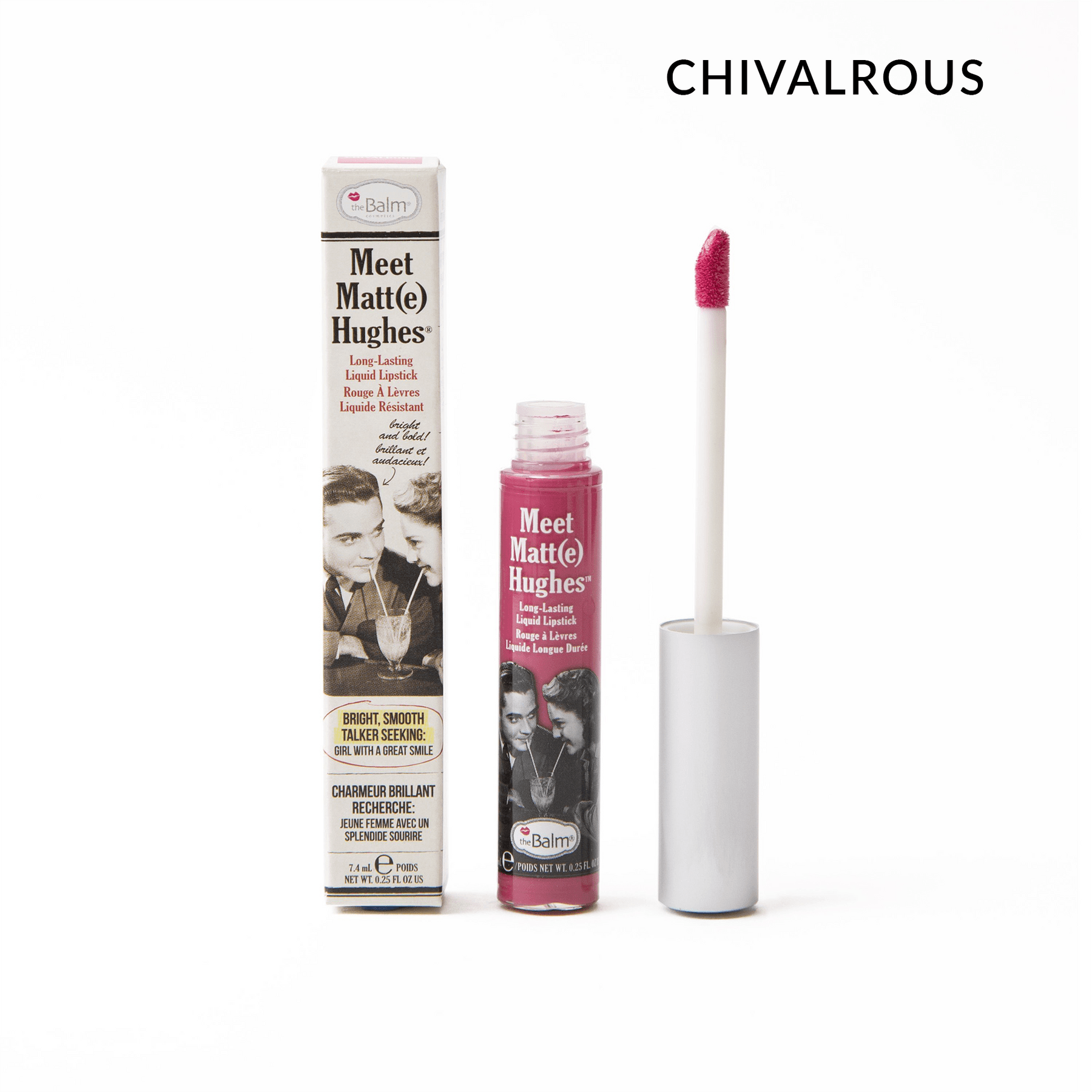 theBalm Meet Matt(e) Hughes Long Lasting Liquid Lipstick - Chivalrous