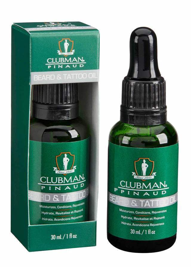 Clubman Beard And Tatoo Oil 1Oz