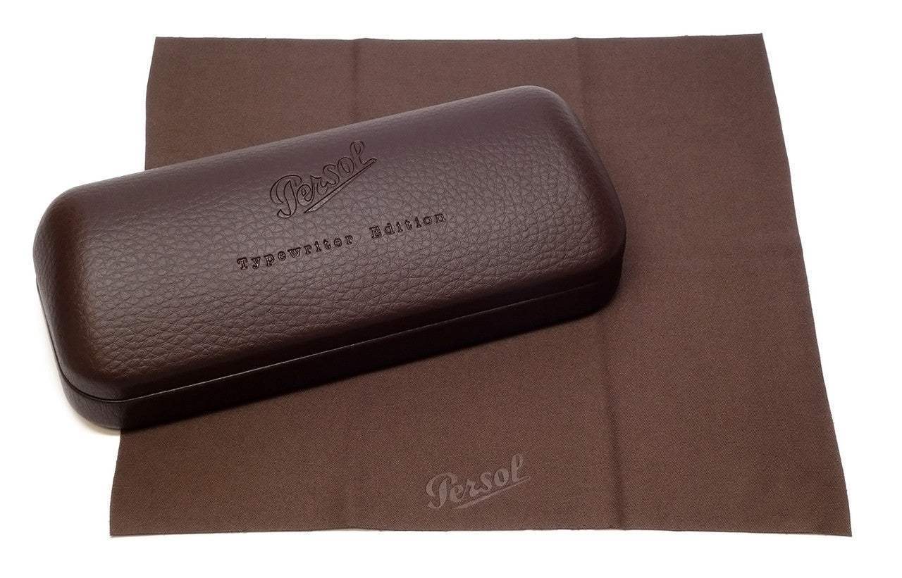 Persol PO3127S 95-31 Typewriter Edition - Black-Grey by Persol for Men - 50-22-145 mm Sunglasses