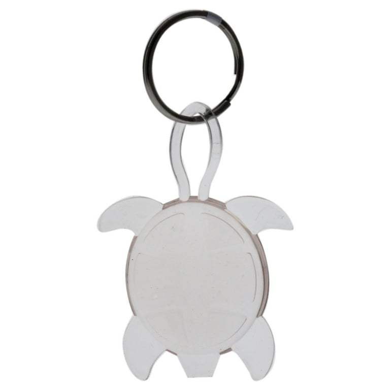 Color-Changing Key Chain Turtle - Red by DelSol for Women - 1 Pc Keychain
