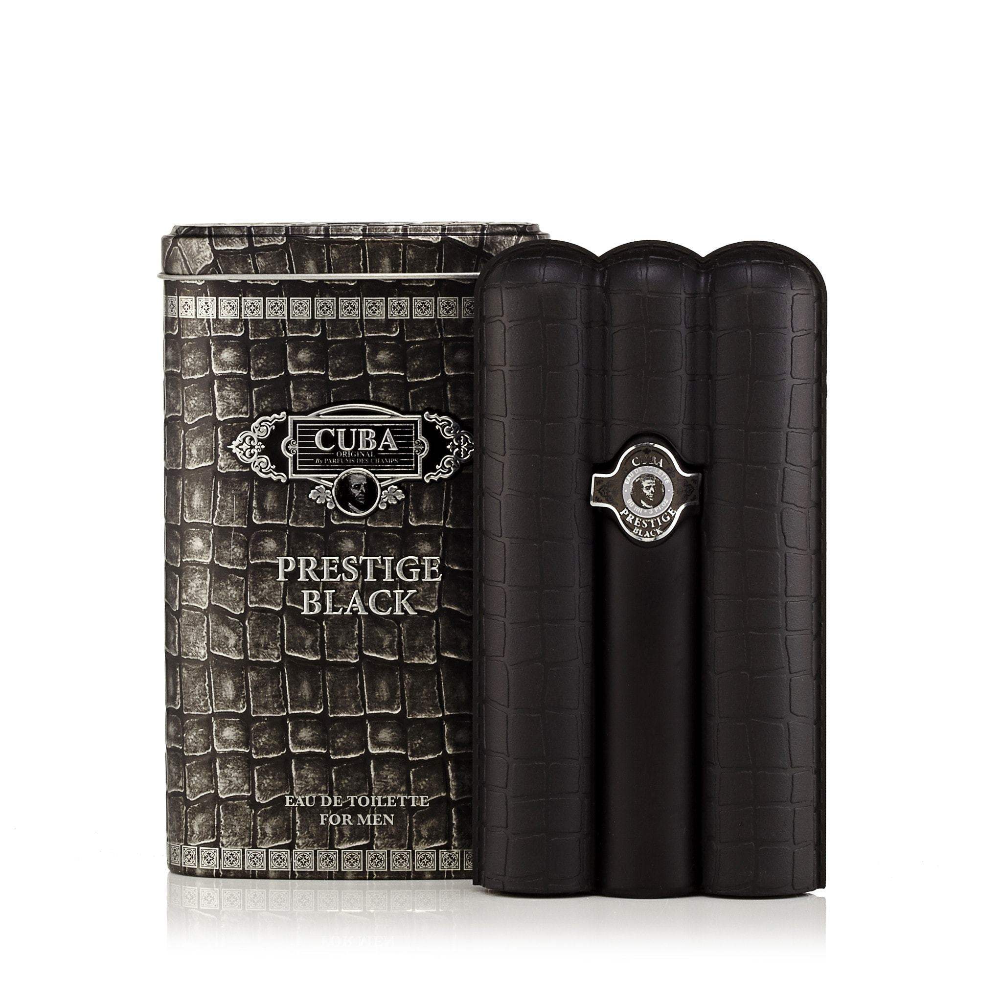 Cuba Prestige Black by Cuba for Men - 3 oz EDT Spray