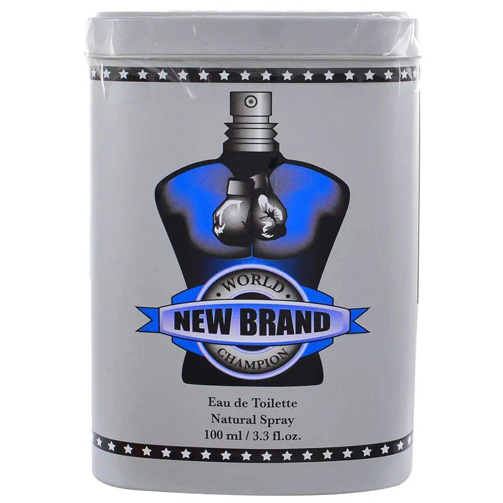 World Champion Blue by New Brand for Men - 3.3 oz EDT Spray
