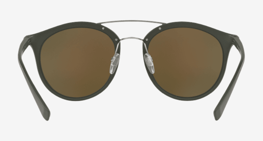 Prada SPS 04R UFI-5M0 - Green Rubber-Brown Orange by Prada for Men - 54-21-135 mm Sunglasses