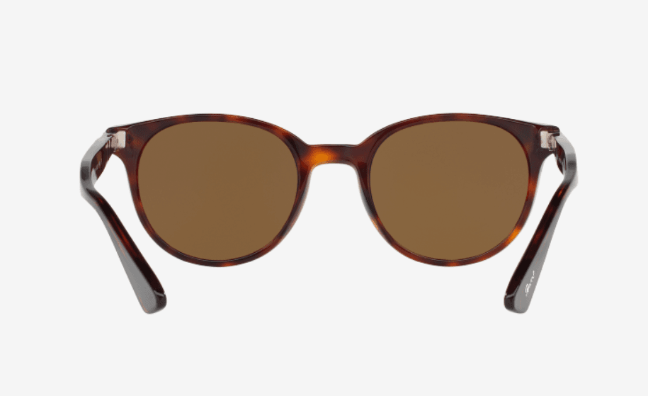 Persol PO3151S 24-57 - Havana-Brown Polarized by Persol for Men - 49-20-145 mm Sunglasses