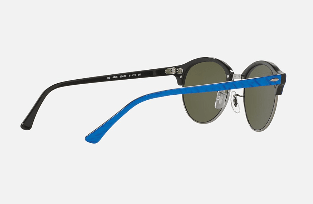 Ray Ban RB 4246 984/30 - Blue/Silver by Ray Ban for Unisex - 51-19-145 mm Sunglasses