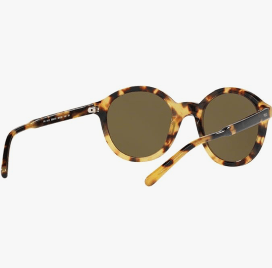 Polo Ralph Lauren PH 4112 500473 - Shiny Spotty Havana-Olive by Ralph Lauren for Women - 50-22-140 mm Sunglasses
