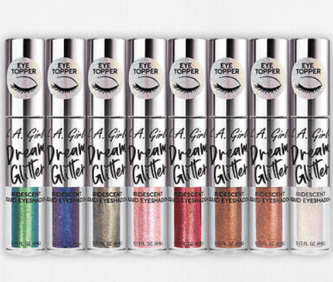 L.A. Girl Dream Glitter Iridescent Liquid Eyeshadow - Iridescent Dream