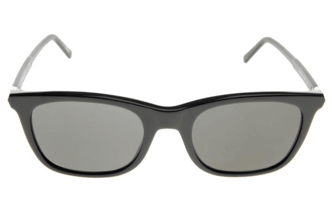 Mont Blanc MB607S 20A - Black-Smoke by Mont Blanc for Men - 53-20-145 mm Sunglasses