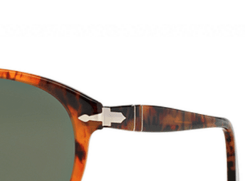Persol PO649 108-58 - Caffe-Green Polarized by Persol for Men - 52-20-135 mm Sunglasses