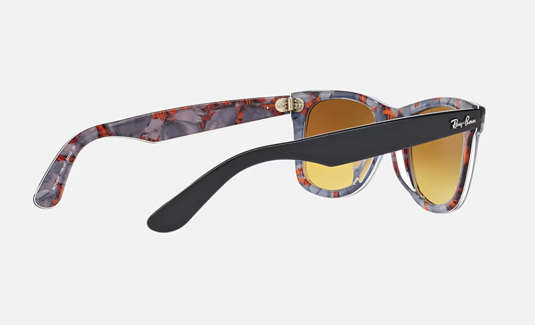 Ray Ban RB 2140 1198-40 Wayfarer - Grey Blue-Blue Gradient Flash by Ray Ban for Unisex - 50-22-150 mm Sunglasses