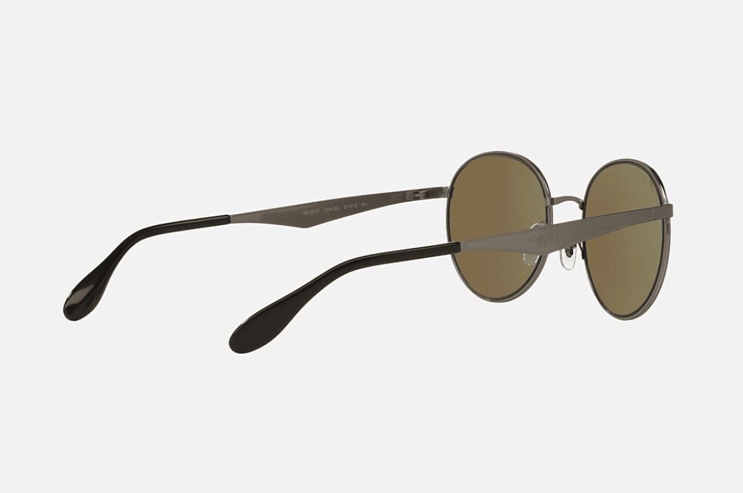 Ray Ban RB 3537 004-55 - Gunmetal-Blue by Ray Ban for Unisex - 51-19-145 mm Sunglasses