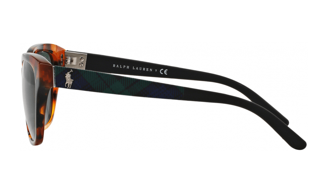 Polo Ralph Lauren PH 4093 5501-71 - Tokio Havana Grey-Green by Ralph Lauren for Women - 56-16-140 mm Sunglasses