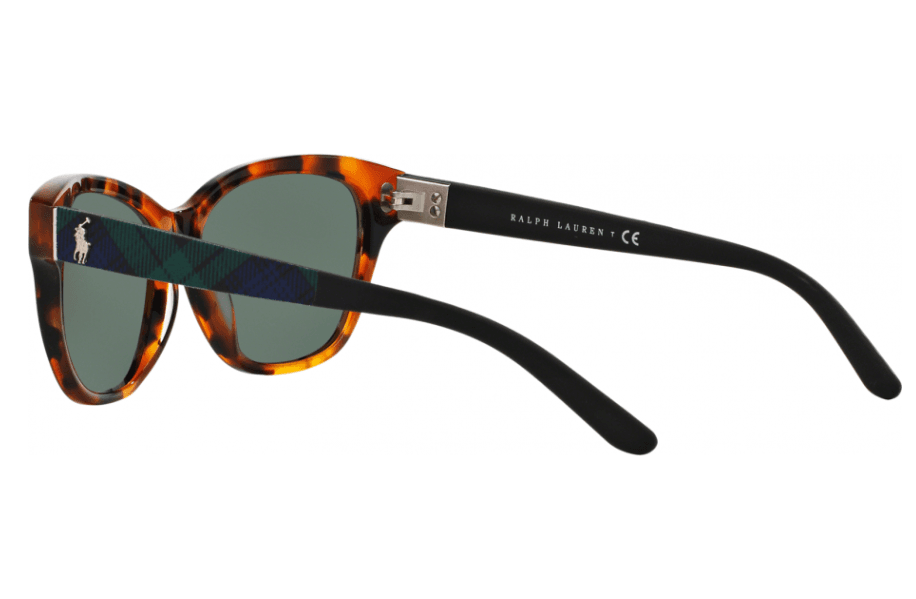 Polo Ralph Lauren PH 4093 5501-71 - Tokio Havana Grey-Green by Ralph Lauren for Women - 56-16-140 mm Sunglasses