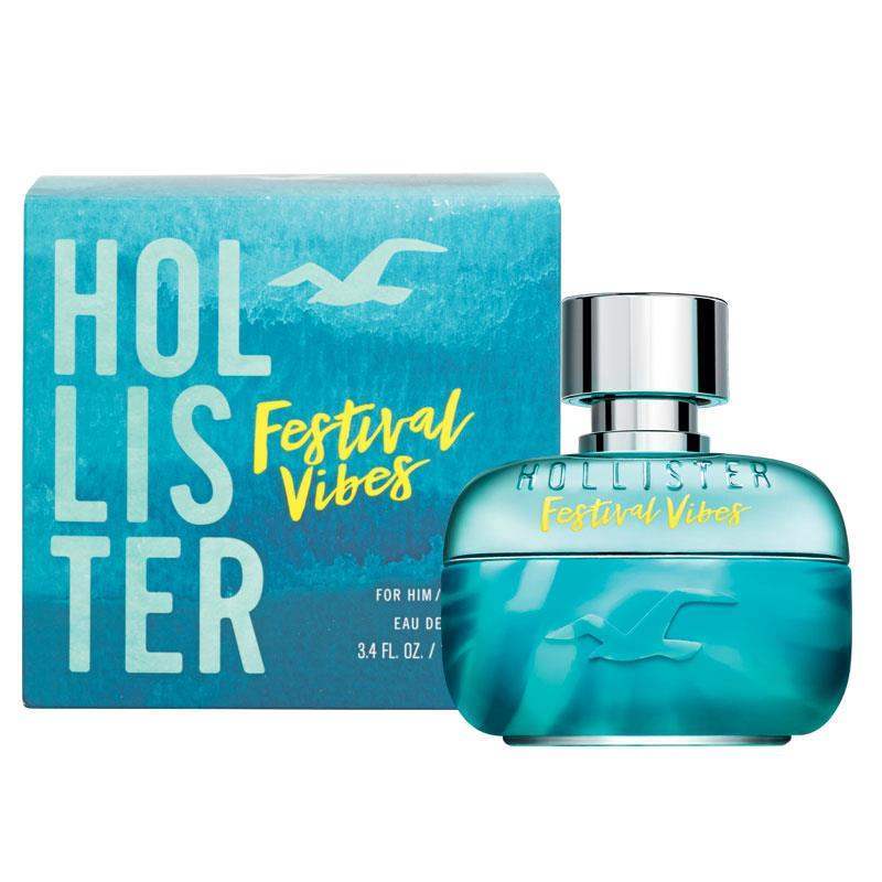 Festival Vibes by Hollister for Men - 3.4 oz EDT Spray