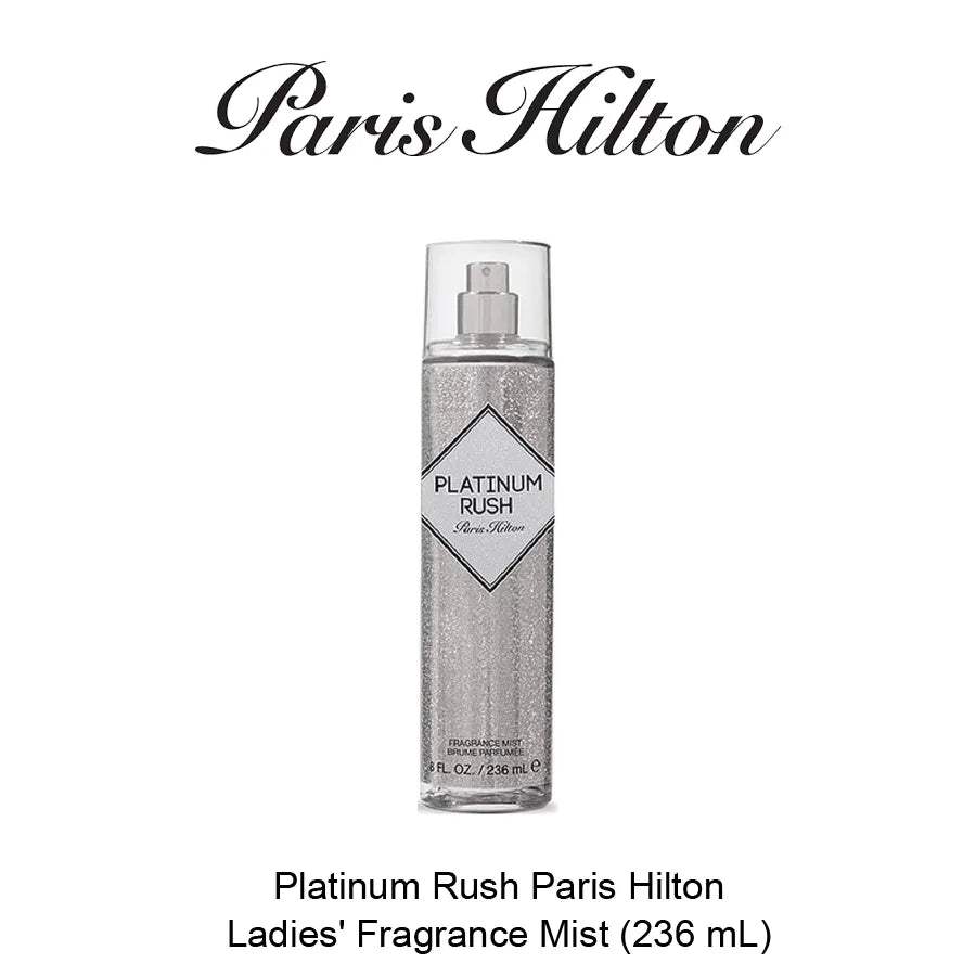 Platinum Rush by Paris Hilton for Women - 8 oz Fragrance Mist