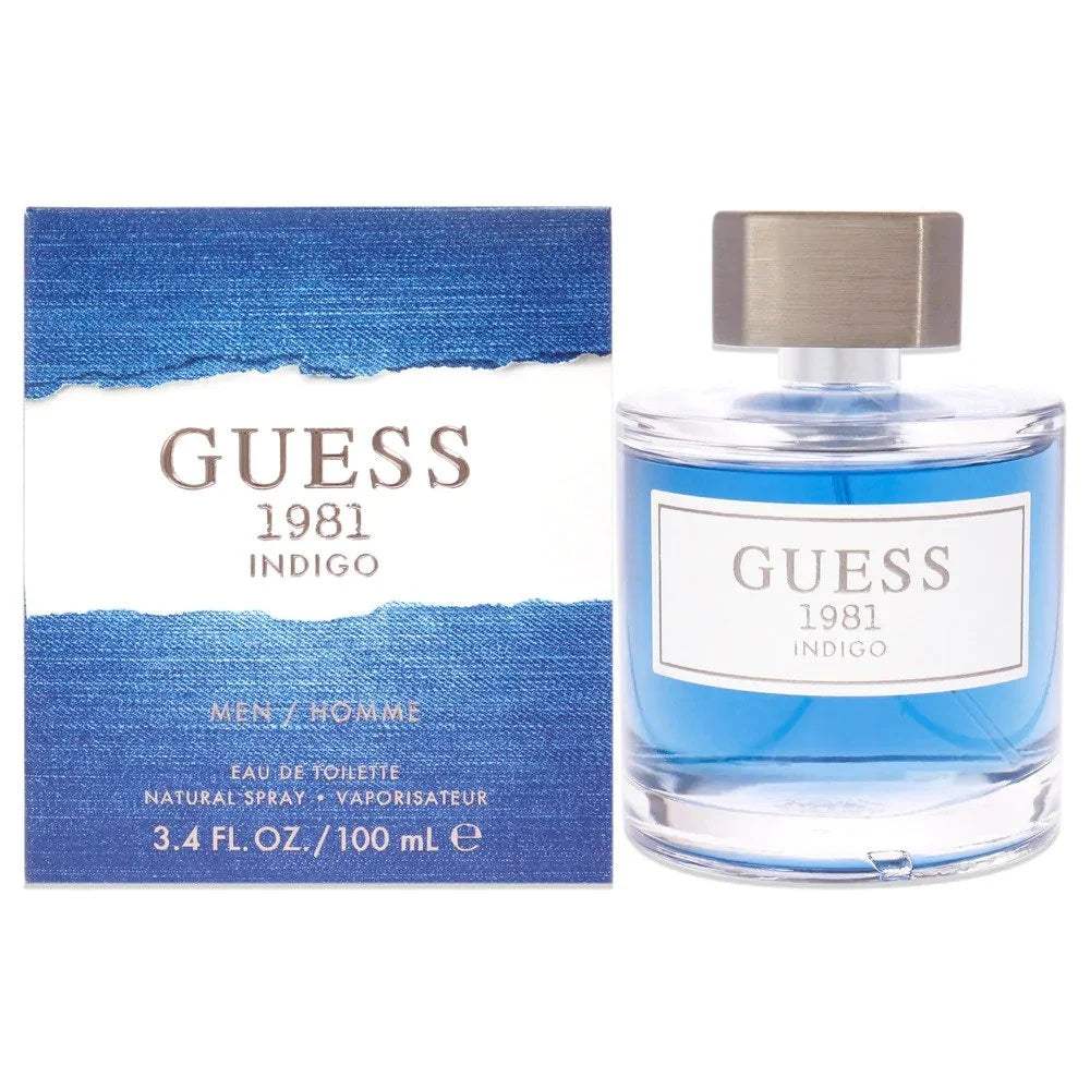 Guess 1981 Indigo by Guess for Men - 3.4 oz EDT Spray (Tester)