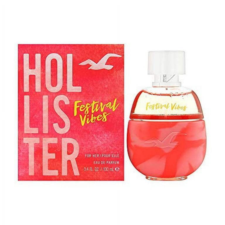 Festival Vibes by Hollister for Women - 3.4 oz EDP Spray