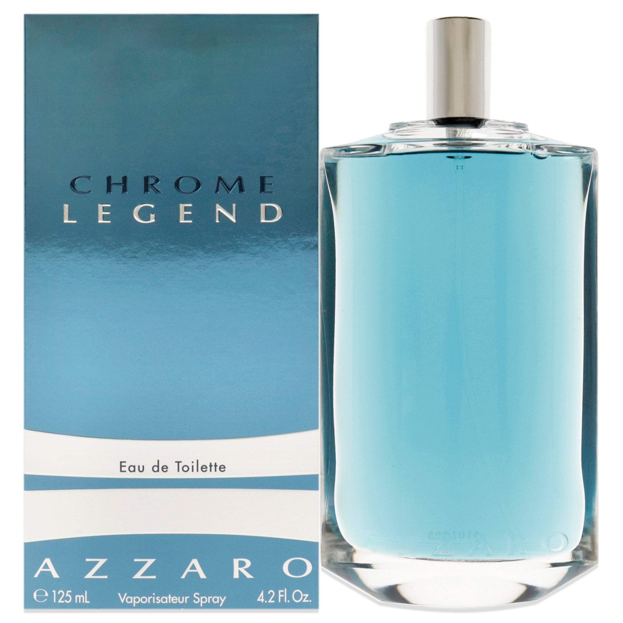 Chrome Legend by Azzaro for Men - 4.2 oz EDT Spray