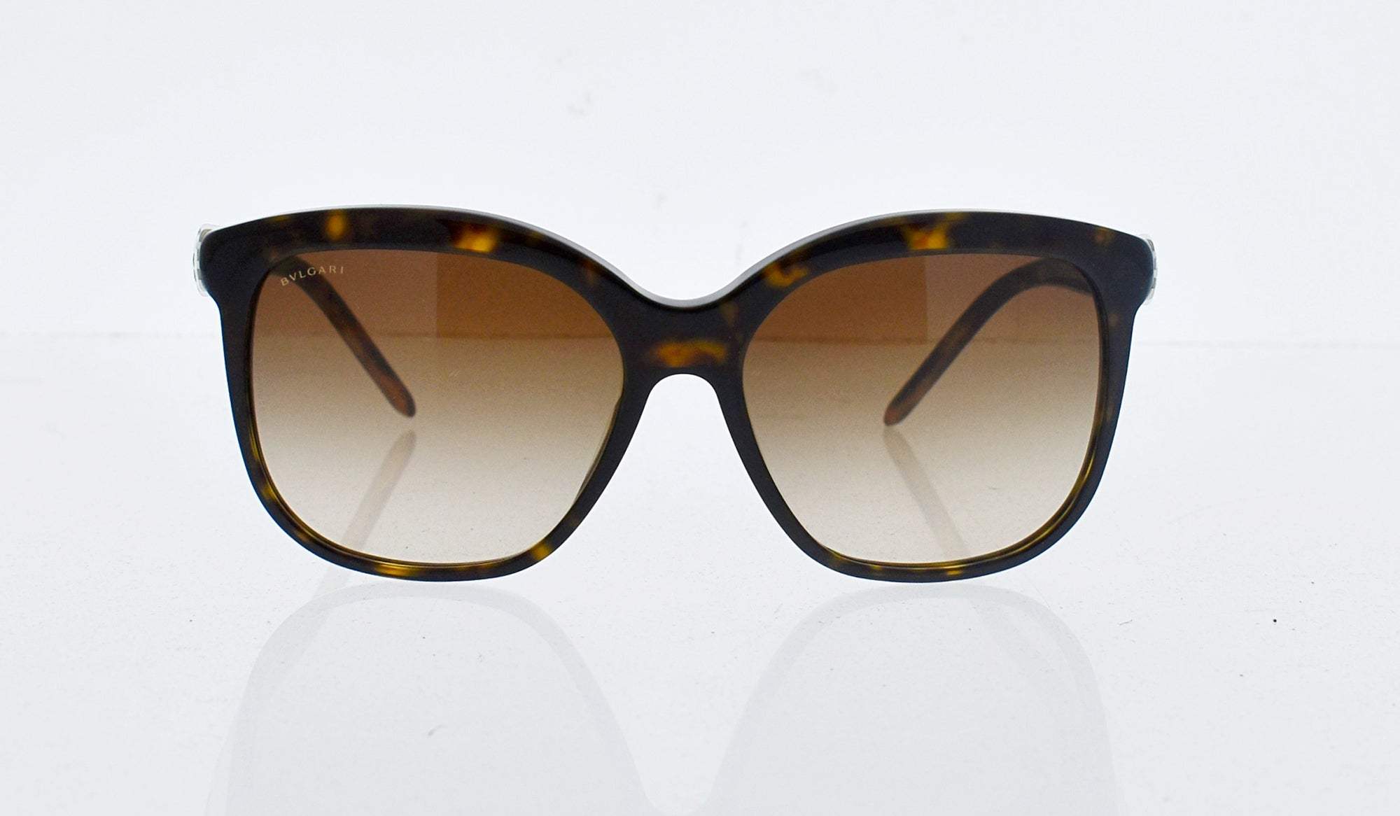 Bvlgari BV8155 504-13 - Dark Havana-Brown Gradient by Bvlgari for Women - 57-16-140 mm Sunglasses