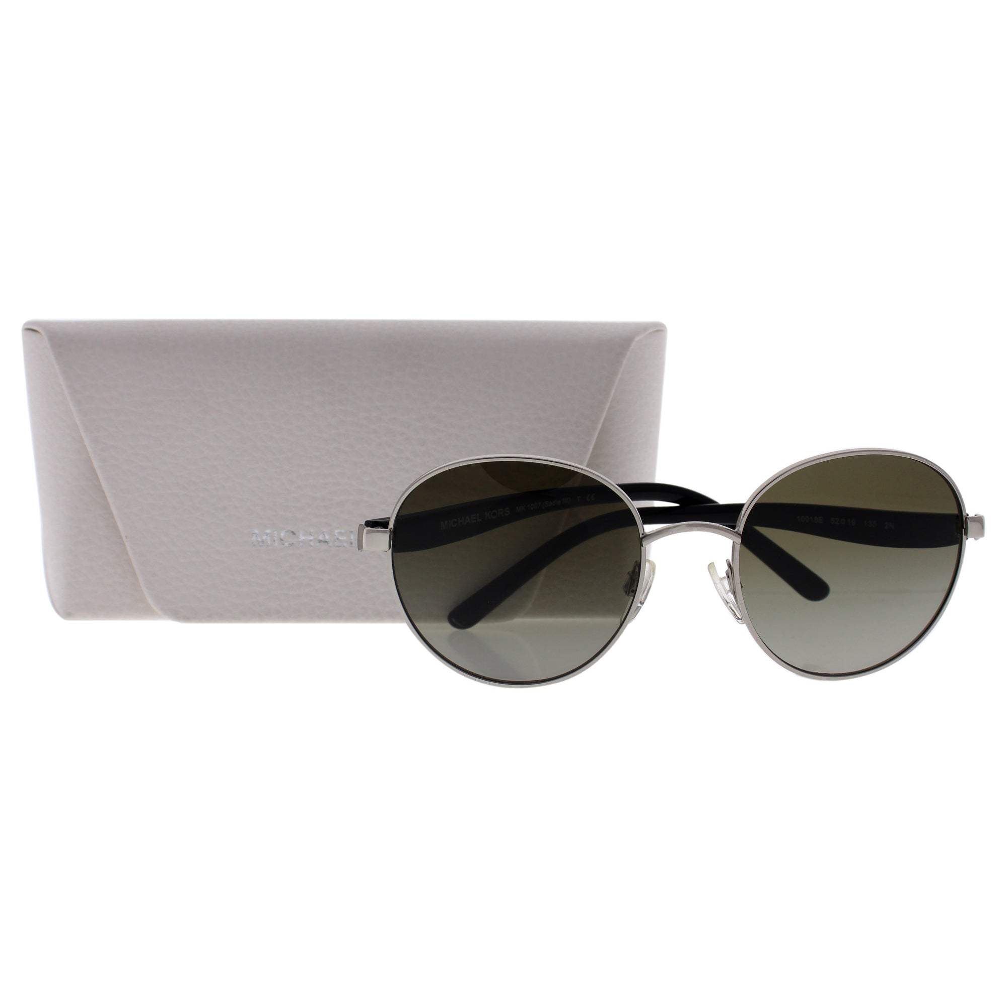 Michael Kors MK 1007 10018E Sadie III - Silver Black-Green Gradient by Michael Kors for Women - 52-19-135 mm Sunglasses