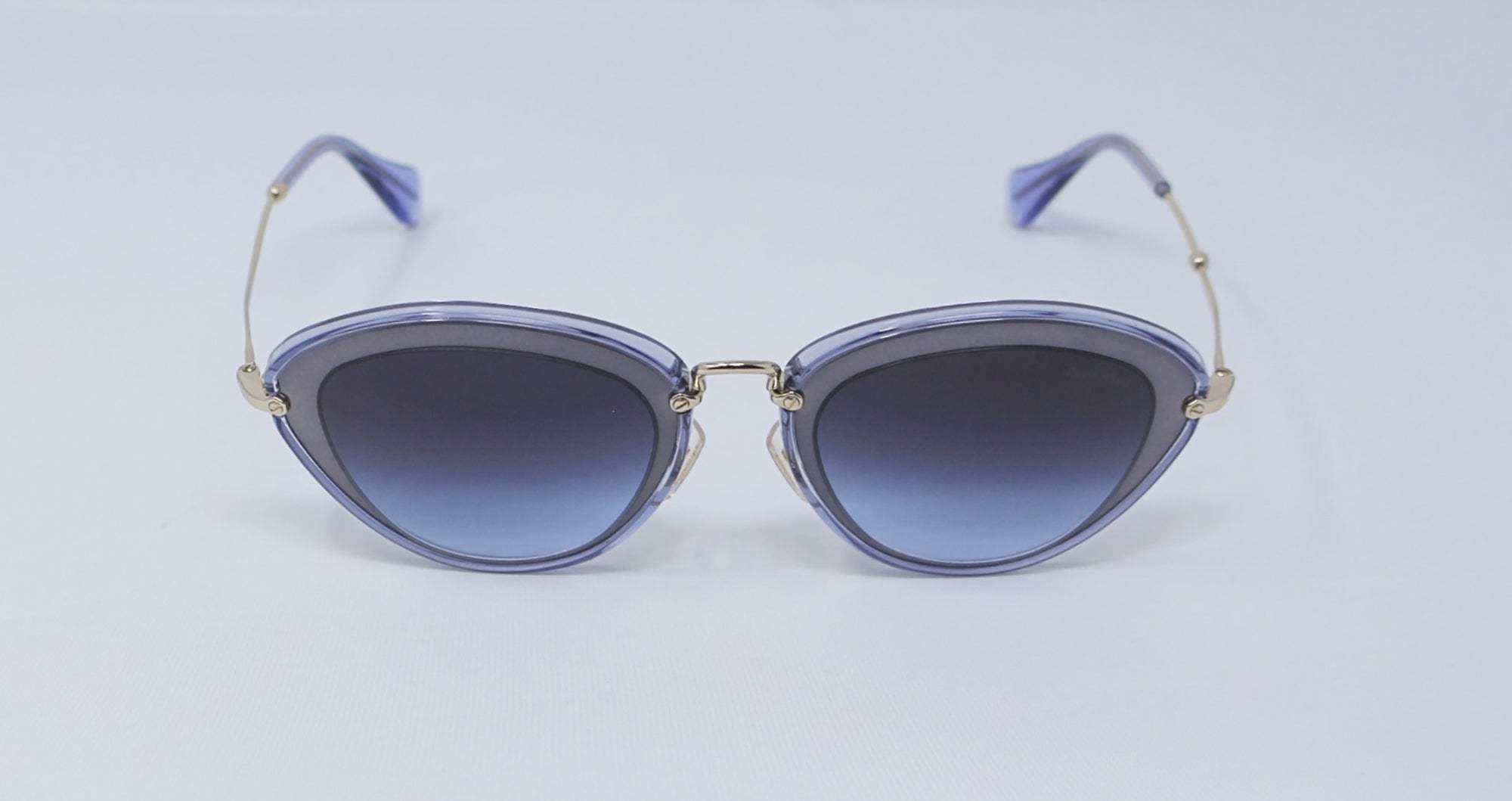 Miu Miu MU 51R UFE-2F0 - Blue-Light Violet by Miu Miu for Women - 52-26-140 mm Sunglasses