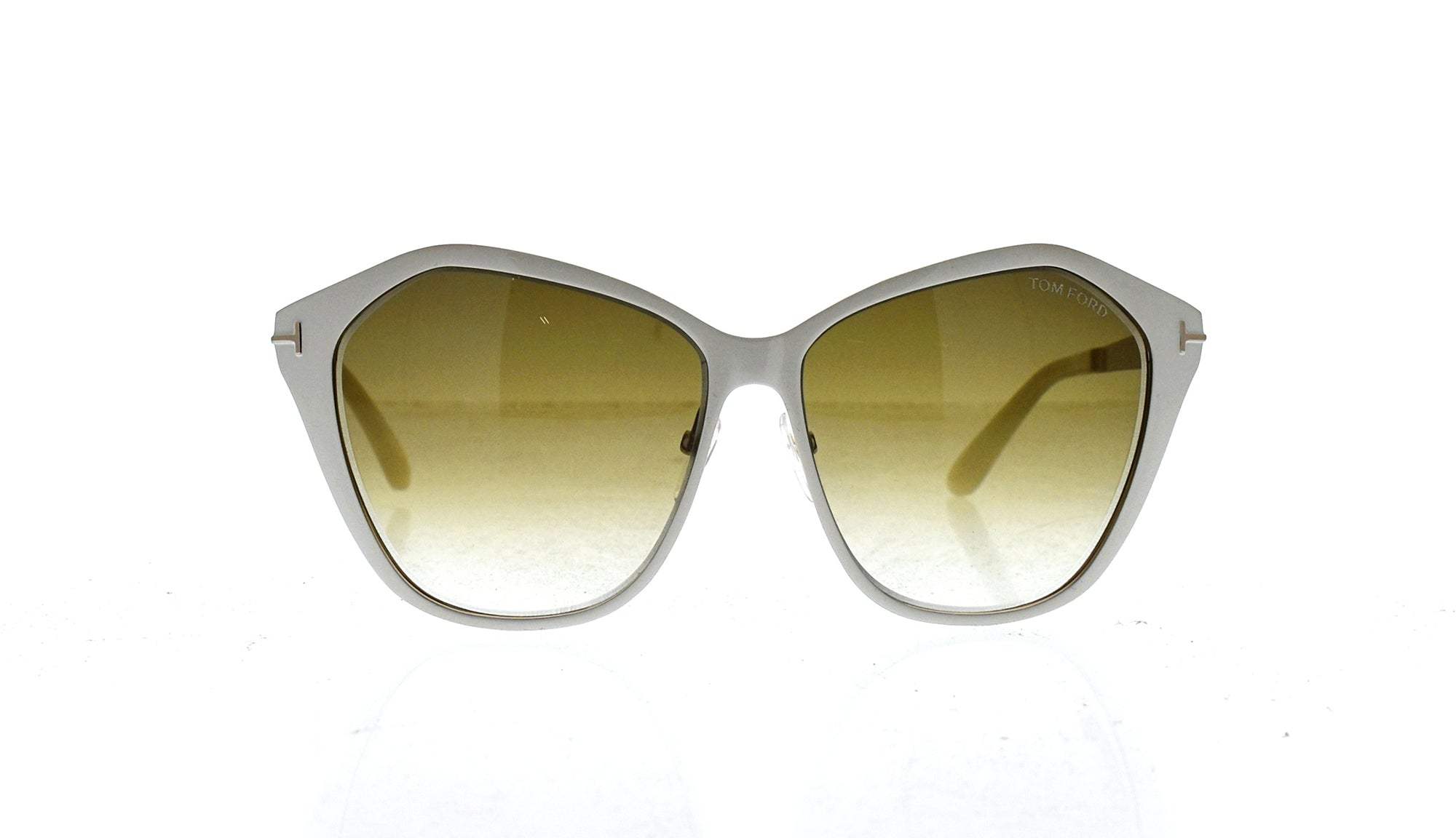 Tom Ford TF391 25F Lena - Ivory-Brown Gradient by Tom Ford for Women - 58-13-140 mm Sunglasses
