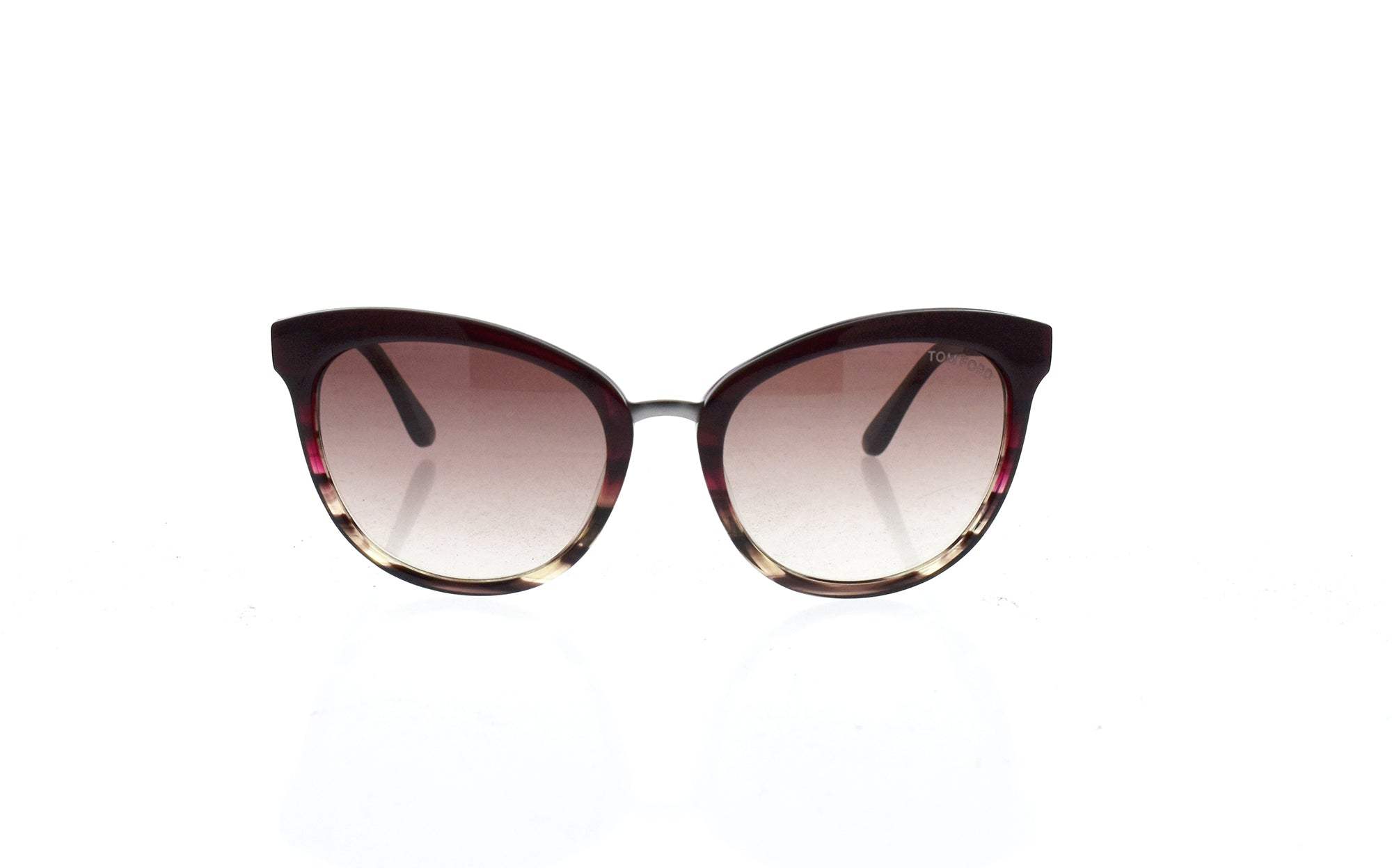 Tom Ford TF461 71F Emma - Bordeaux-Brown Gradient by Tom Ford for Women - 56-19-130 mm Sunglasses