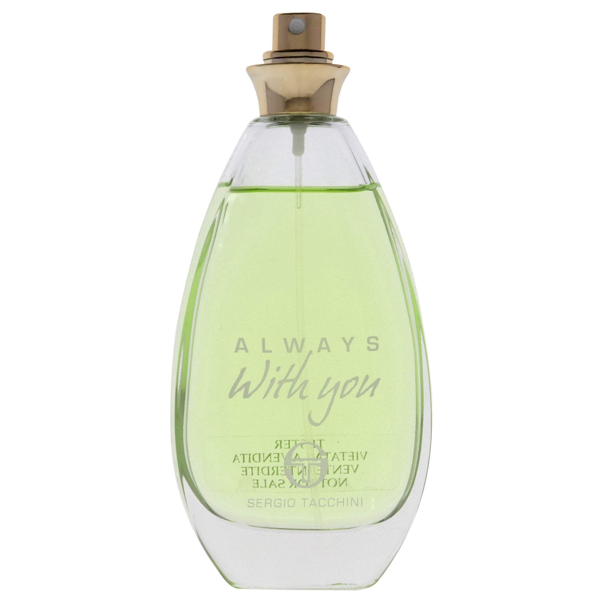 Always With You by Sergio Tacchini for Women - 3.3 oz EDT Spray (Tester)