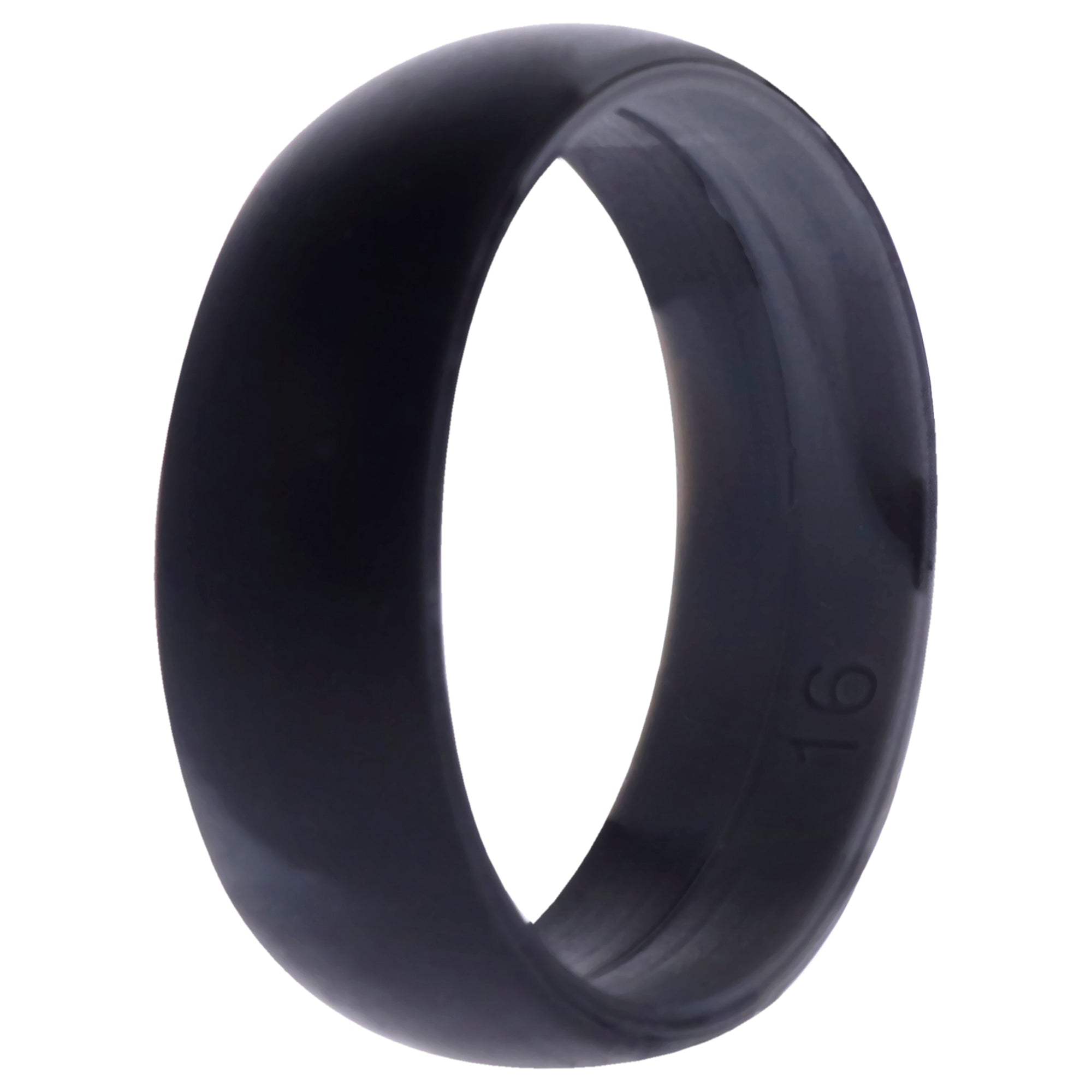Silicone Wedding Ring - Black-Camo by ROQ for Men - 16 mm Ring