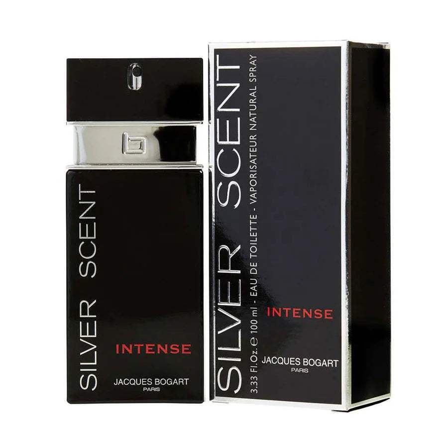 Silver Scent Intense by Jacques Bogart for Men - 3.33 oz EDT Spray (Tester)