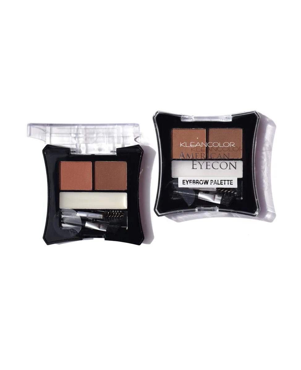 KLEANCOLOR American Eyecon Eyebrow Palette Display Case Set 24 Pieces