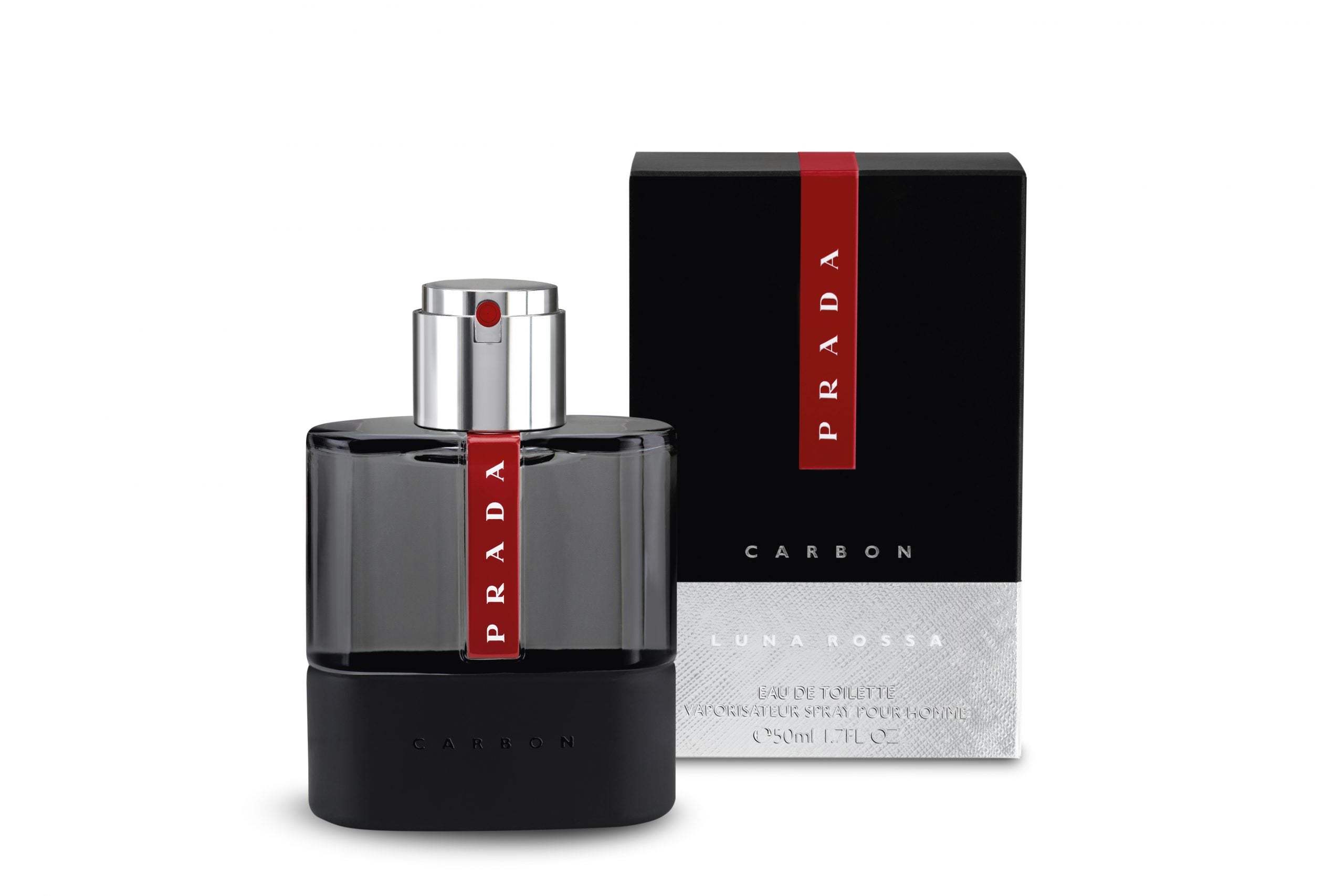 Luna Rossa Carbon by Prada for Men - 1.7 oz EDT Spray