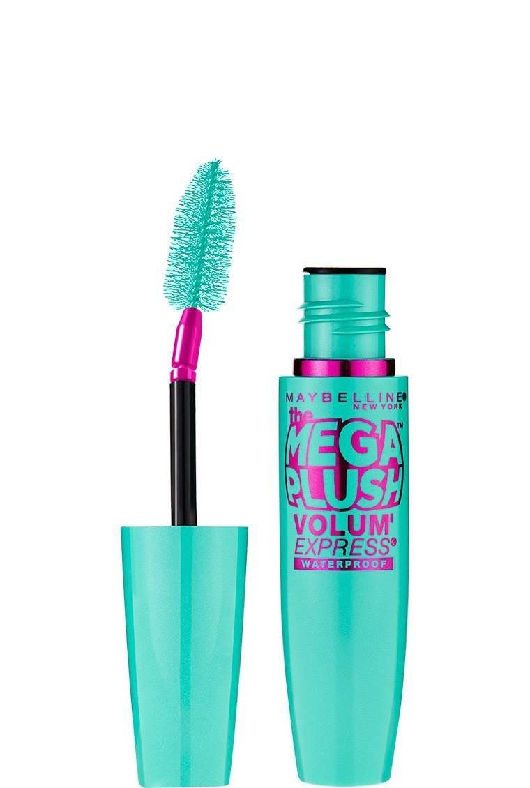 MAYBELLINE Volume Express The Mega Plush Waterproof Mascara - Very Black