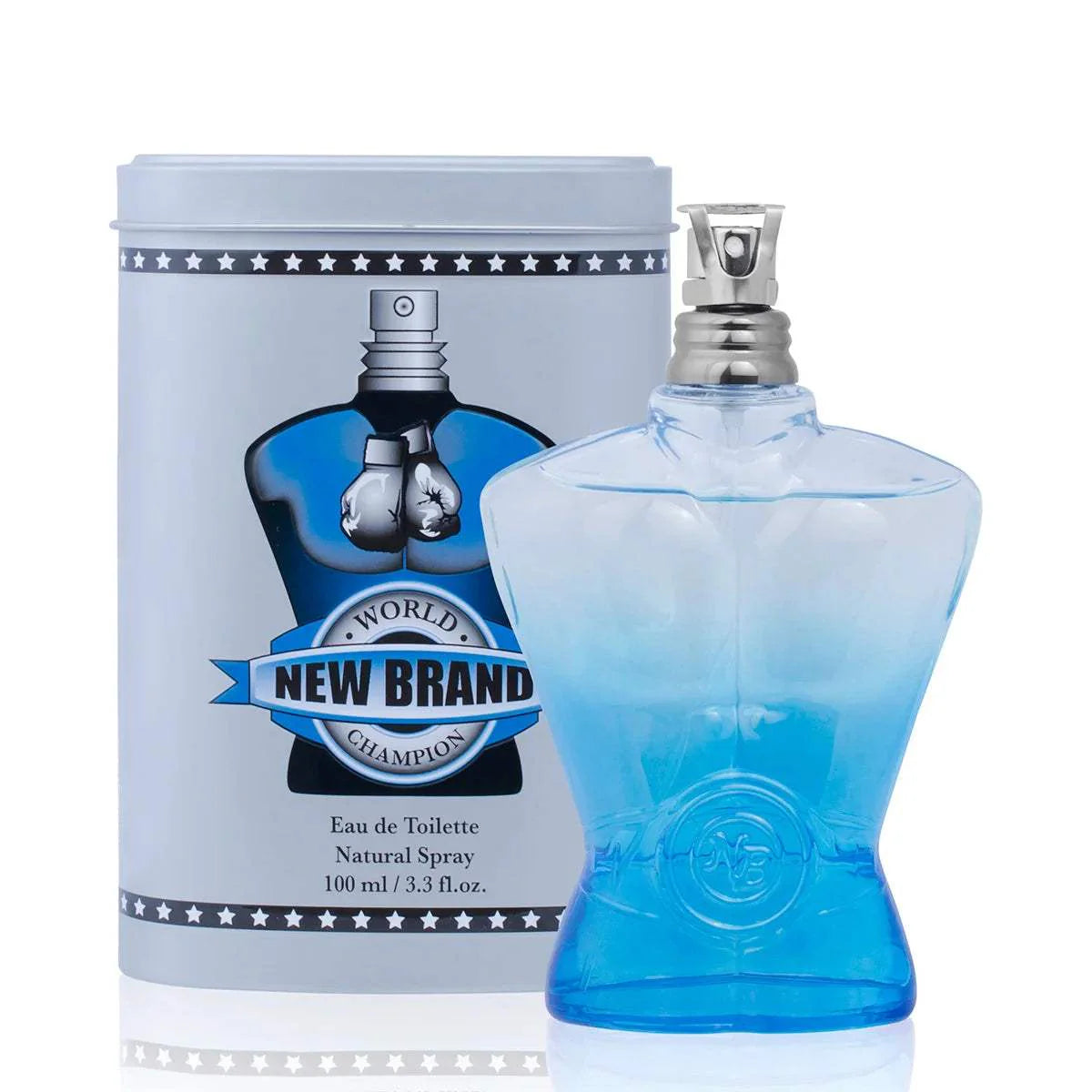 World Champion Blue by New Brand for Men - 3.3 oz EDT Spray