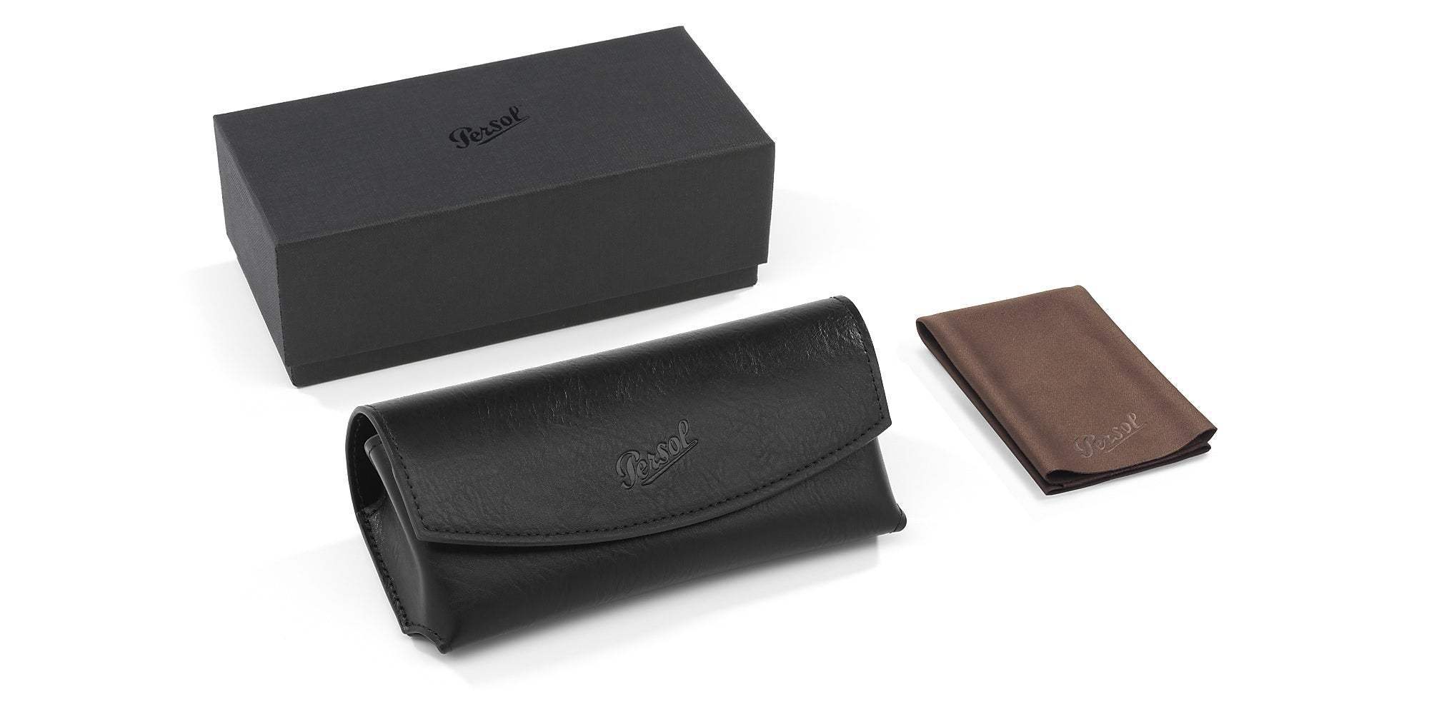 Persol PO3125S 96-56 - Light Havana-Blue by Persol for Men - 51-19-140 mm Sunglasses