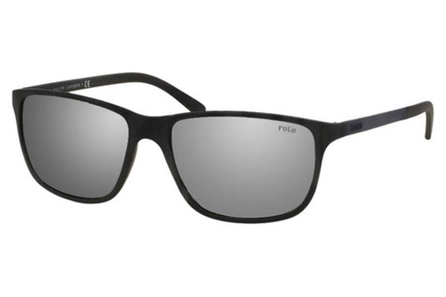 Polo Ralph Lauren PH 4092 55056G Black Gray by Ralph Lauren for Men - 58-16-145 mm Sunglasses