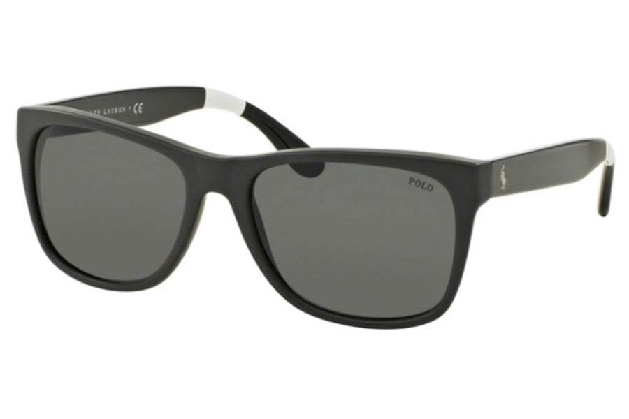 Polo Ralph Lauren PH 4106 5571-87 - Matte Grey-Grey by Ralph Lauren for Men - 57-18-145 mm Sunglasses