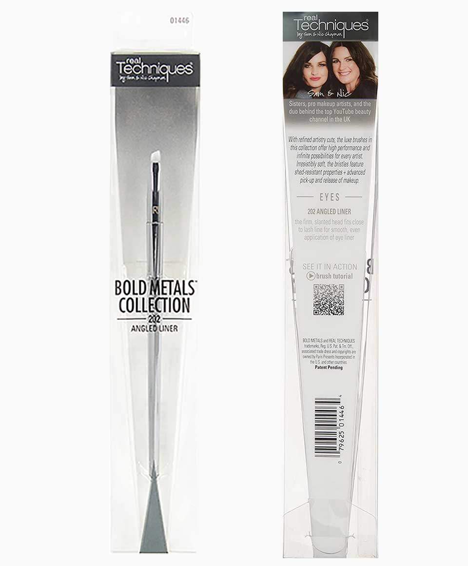 Real Techniques Bold Metals Collection 202 Angled Liner