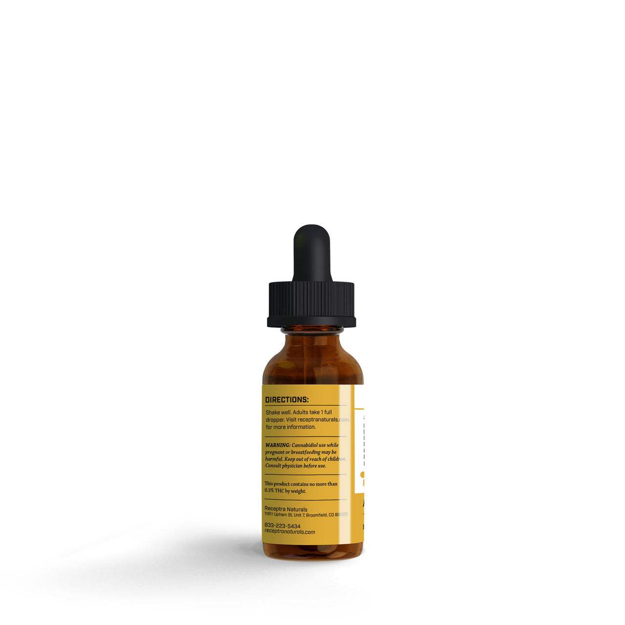 Serious Relief 33mg Dose - Fresh Berry by Receptra Naturals for Unisex - 0.5 oz Tincture