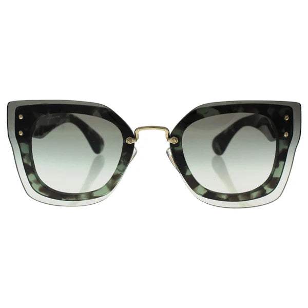 Miu Miu MU 04R UAG-0AG-0A7 - Green Havana-Grey by Miu Miu for Women - 67-16-140 mm Sunglasses