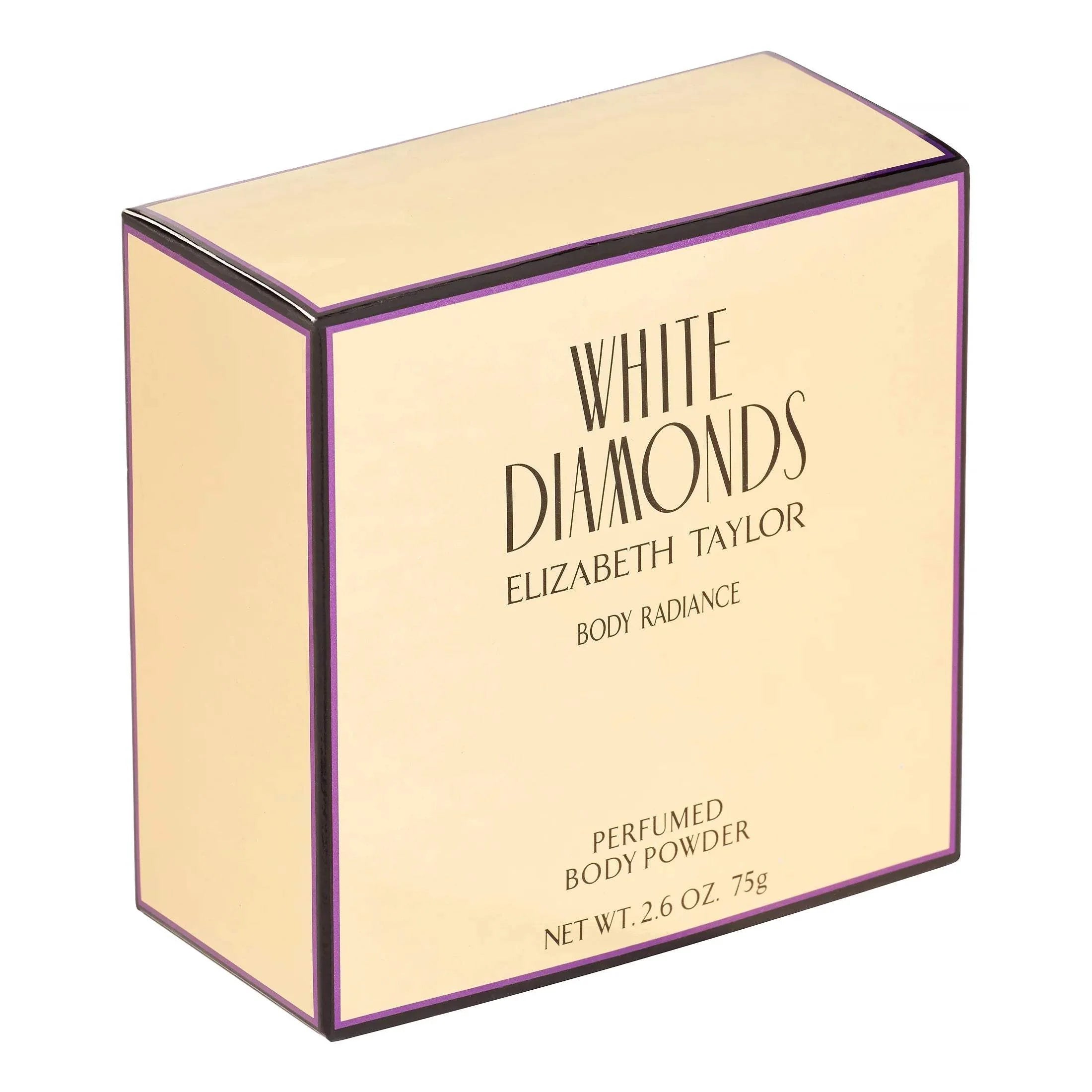 White Diamonds by Elizabeth Taylor for Women - 2.6 oz Perfumed Body Powder